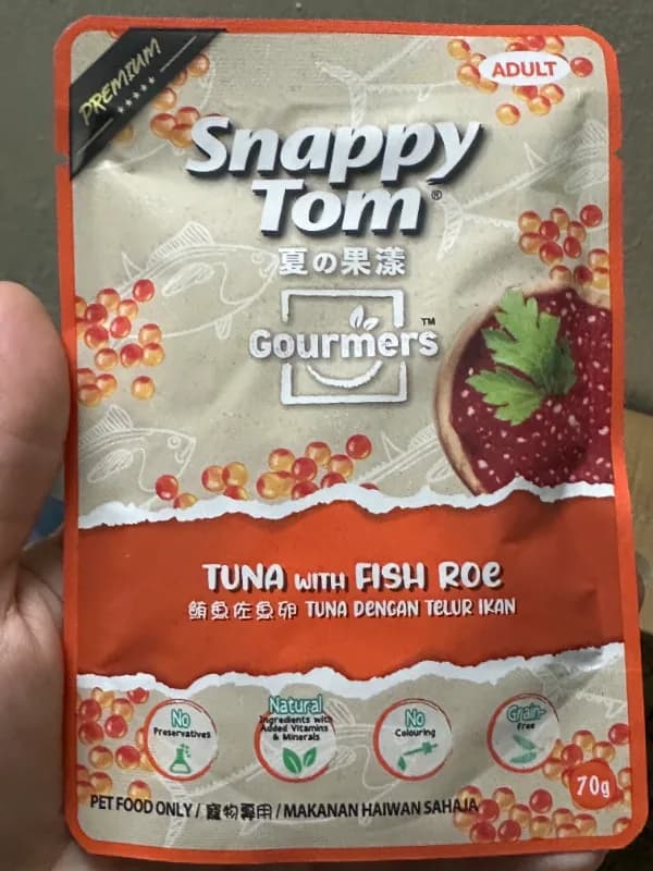 Pate Snappy Tom trái cây 10
