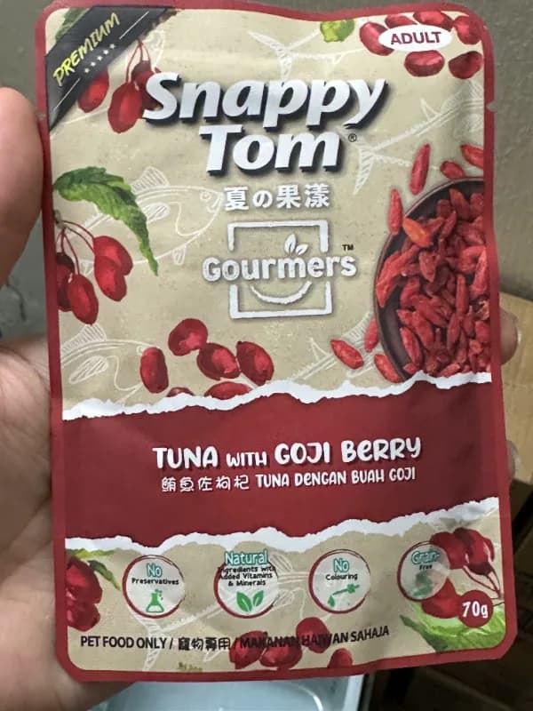 Pate Snappy Tom trái cây 4