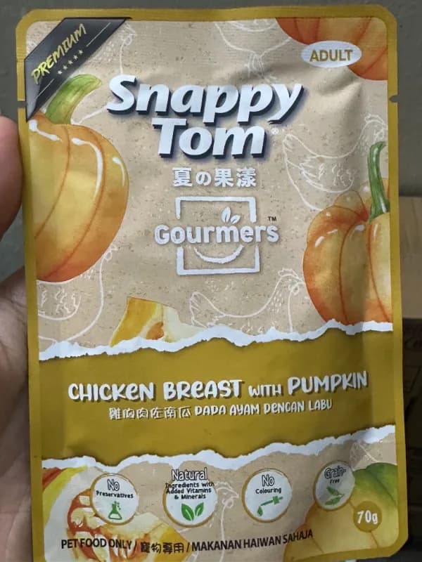 Pate Snappy Tom trái cây 7