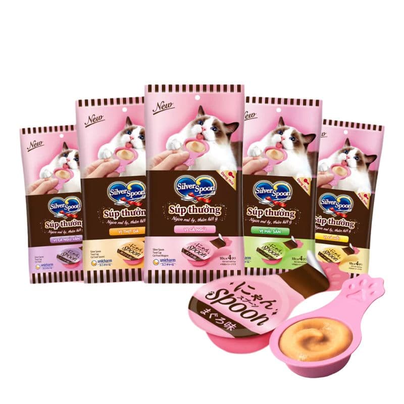 Súp thưởng cho mèo Silver Spoon 3