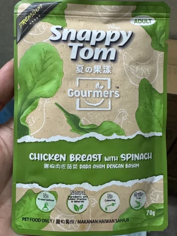 Pate Snappy Tom trái cây 1