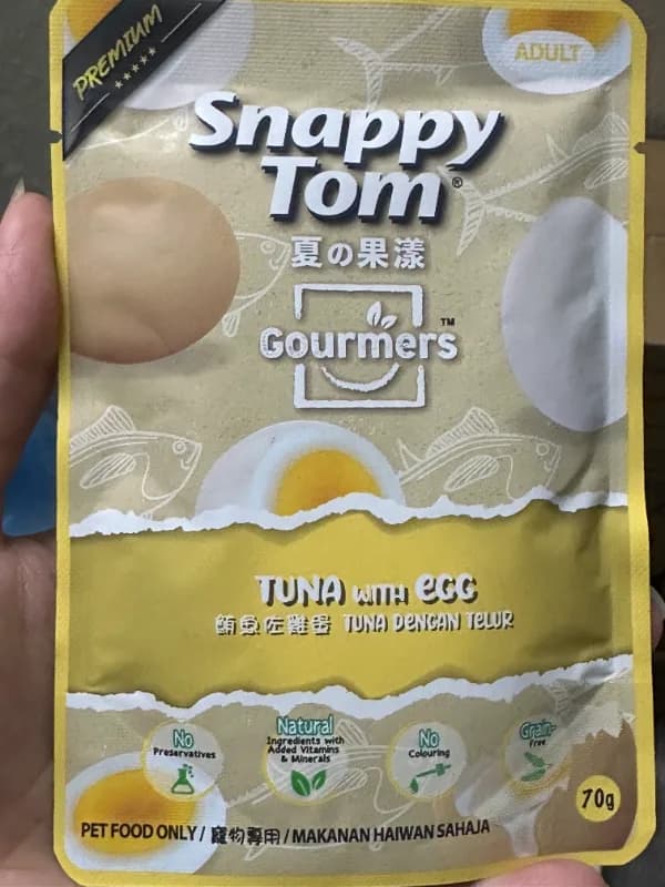 Pate Snappy Tom trái cây 9